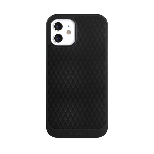Apple iPhone 12 NIVOcore Schlangenhaut schwarz