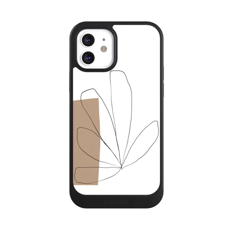 iPhone 12 NIVOcore Blumen und Formen Nr. 2 - Anastasia Sawall