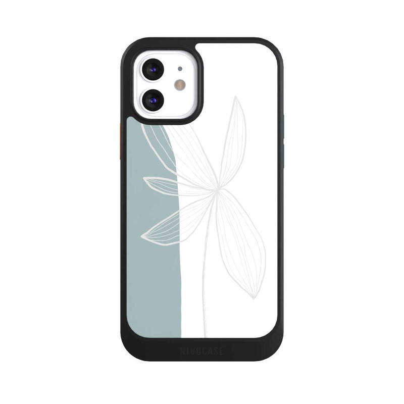iPhone 12 NIVOcore Blumen und Formen Nr. 3 - Anastasia Sawall