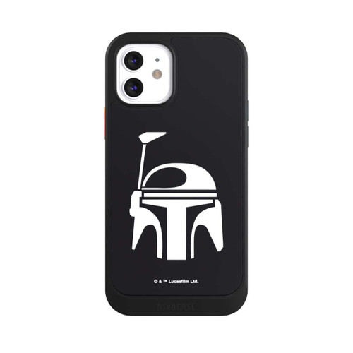 Apple iPhone 12 NIVOcore Boba Fett Helmet Black