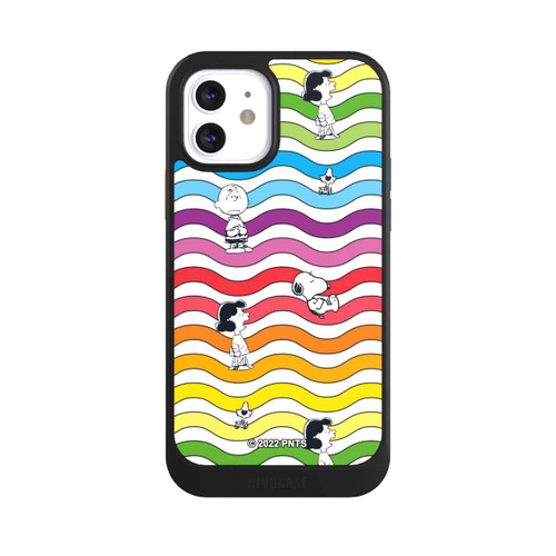 Apple iPhone 12 NIVOcore Snoopy Pattern Rainbow