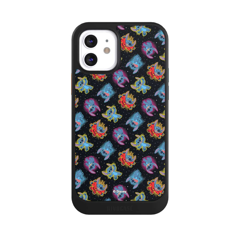 iPhone 12 NIVOcore Stitch Pattern Black