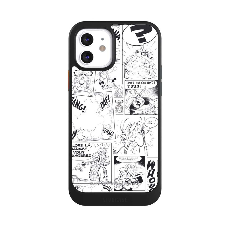 iPhone 12 NIVOcore BD Astérix Blanc & Noir