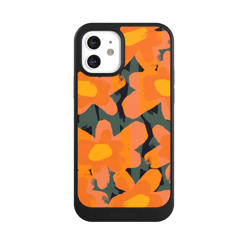 iPhone 12 NIVOcore Prairie Fleurie Orange