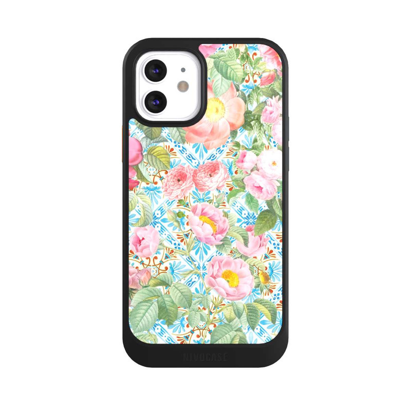 iPhone 12 NIVOcore Greek peonies pattern