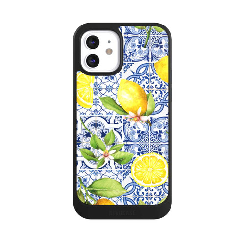 Apple iPhone 12 NIVOcore Griechische Zitronen Muster