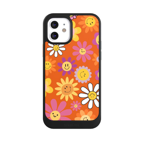 Apple iPhone 12 NIVOcore Smiles Orange Flowers