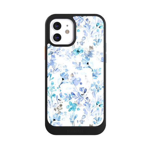Apple iPhone 12 NIVOcore Spring Weeds Blue