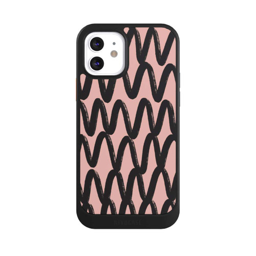 Apple iPhone 12 NIVOcore Zig Zag Noir