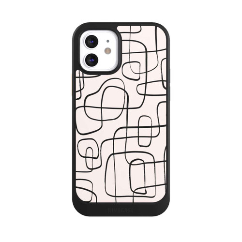 Apple iPhone 12 NIVOcore Lignes Fines Pattern