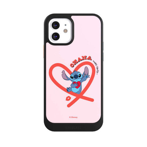 Apple iPhone 12 NIVOcore Stitch Ohana Pink Heart
