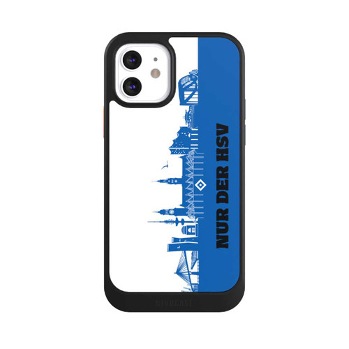 Apple iPhone 12 NIVOcore HSV Skyline Blau Weiß