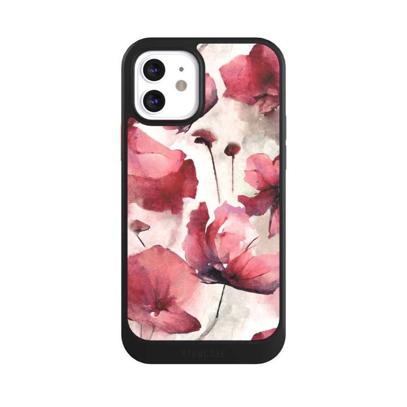 iPhone 12 NIVOcore Wild Poppies Seamless