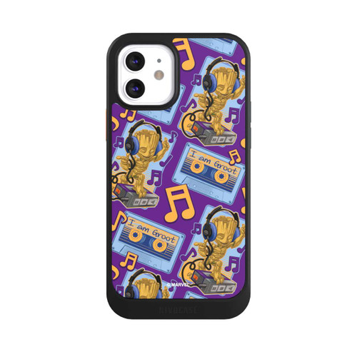 Apple iPhone 12 NIVOcore Groot Comic Headphones Guardians of the Galaxy