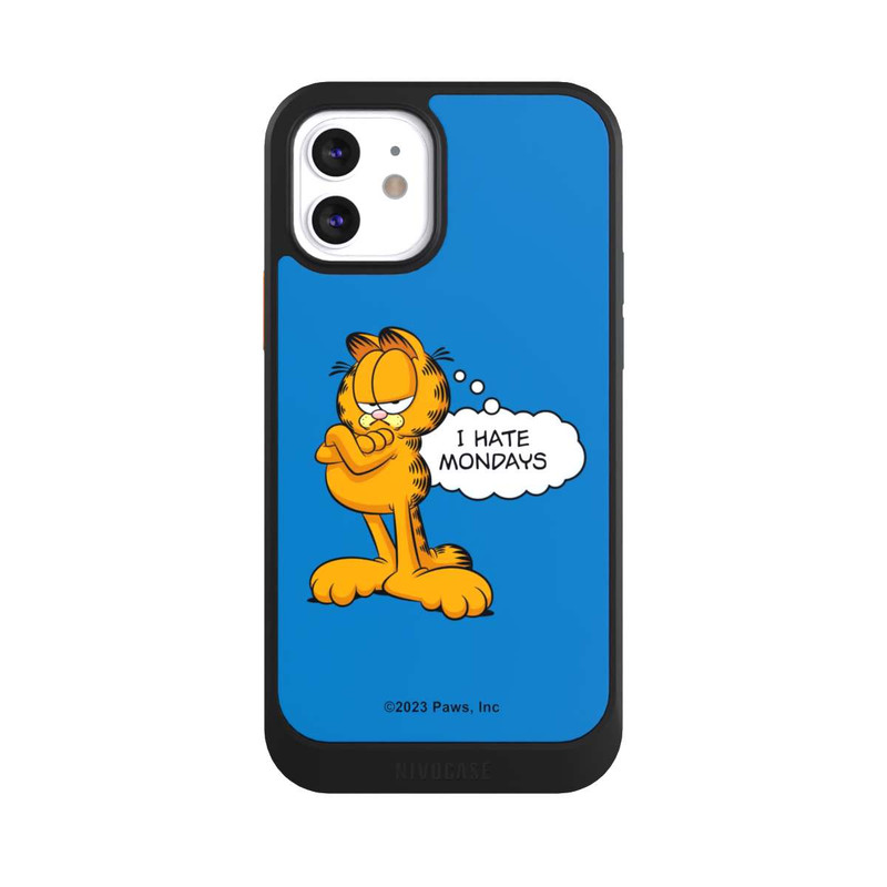 iPhone 12 NIVOcore Garfield I Hate Mondays Blue