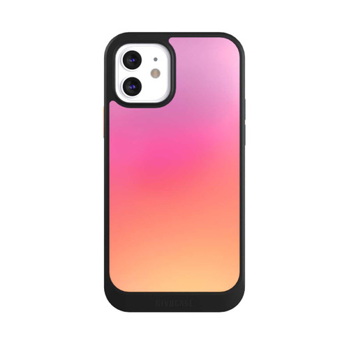 Apple iPhone 12 NIVOcore Pastell Pink Glitch