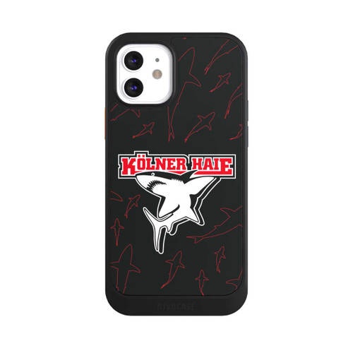 Apple iPhone 12 NIVOcore Haie Muster Rot