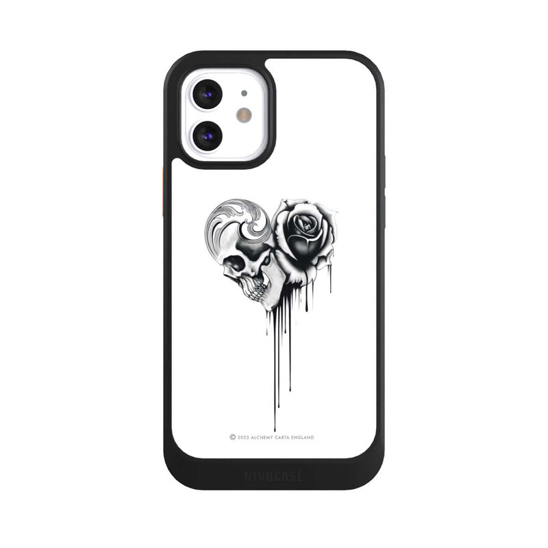iPhone 12 NIVOcore Amour Noir