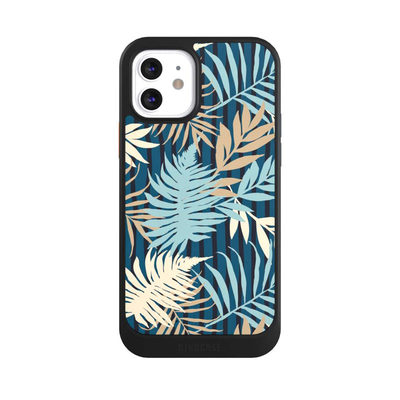 iPhone 12 NIVOcore Palm Garden Beige Pattern