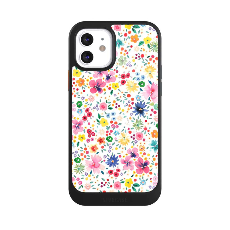 iPhone 12 NIVOcore Millefleurs Pink Spring Garden