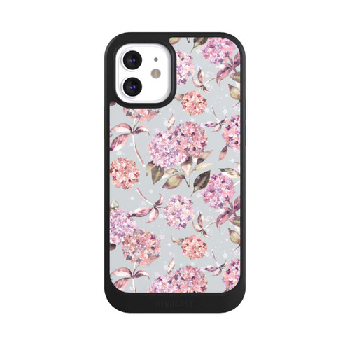 Apple iPhone 12 NIVOcore Pastel Magic Hydrangea Floral Watercolor Pink