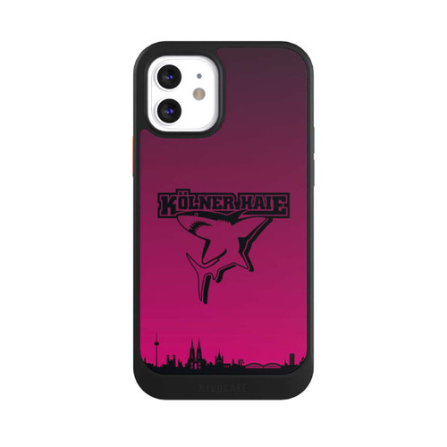 Apple iPhone 12 NIVOcore Kölner Haie Skyline Pink