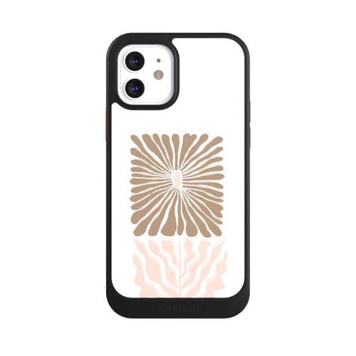 Apple iPhone 12 NIVOcore Boho Flower Caramel on White