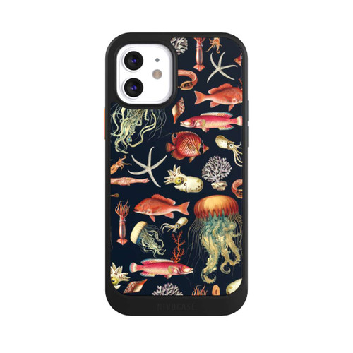 Apple iPhone 12 NIVOcore Deep Sea Fish Pattern