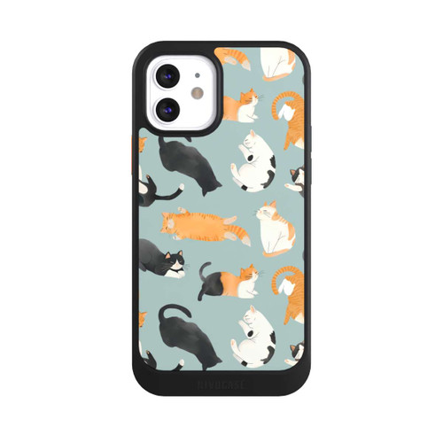 Apple iPhone 12 NIVOcore Cats Pattern