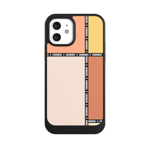 Apple iPhone 12 NIVOcore Bauhaus Squares-Pastel