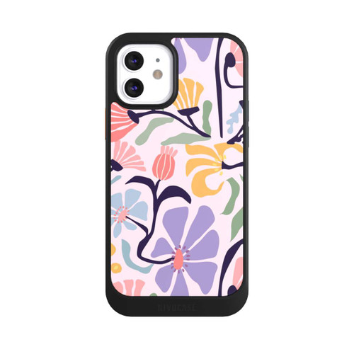 Apple iPhone 12 NIVOcore Flower Market Ibiza Pink
