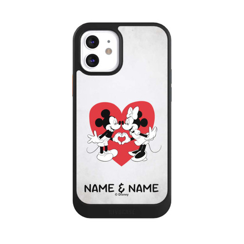Apple iPhone 12 NIVOcore Minnie und Micky Personalisierbar
