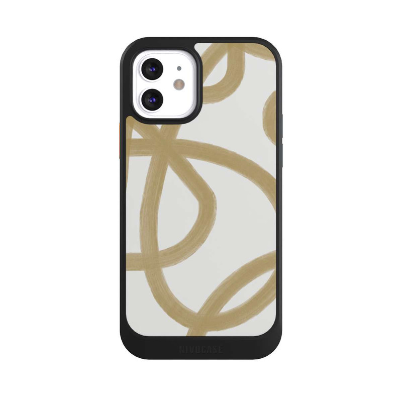 iPhone 12 NIVOcore Laced Up Beije
