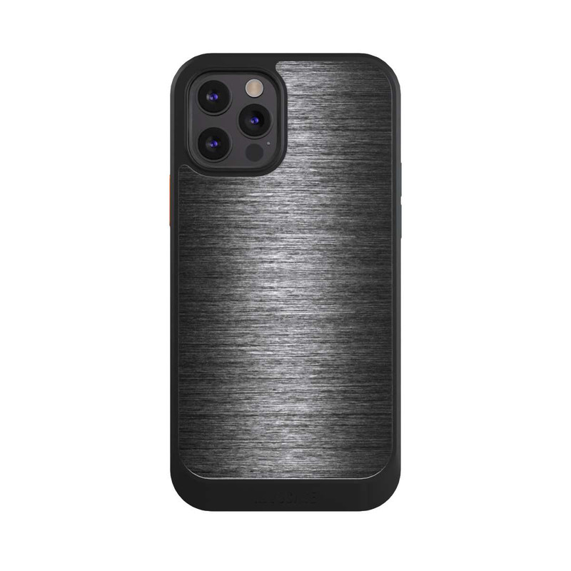 iPhone 12 Pro NIVOcore Metal Look Anthracite