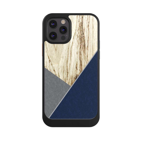 Apple iPhone 12 Pro NIVOcore Grafic Wood Blue