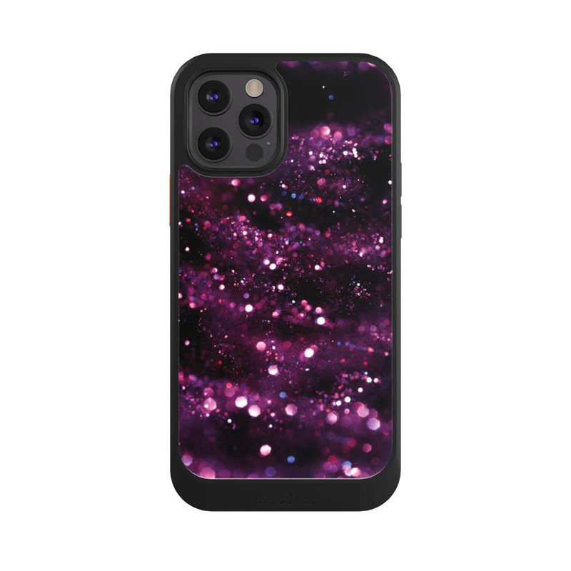 iPhone 12 Pro NIVOcore Lilac Sparkles Look