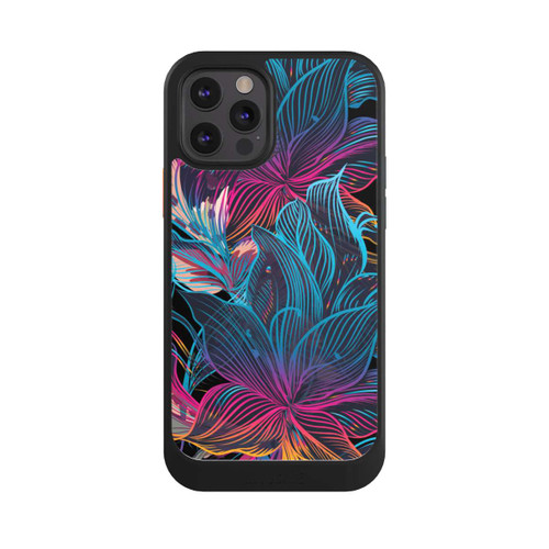 Apple iPhone 12 Pro NIVOcore Neon Flower Power