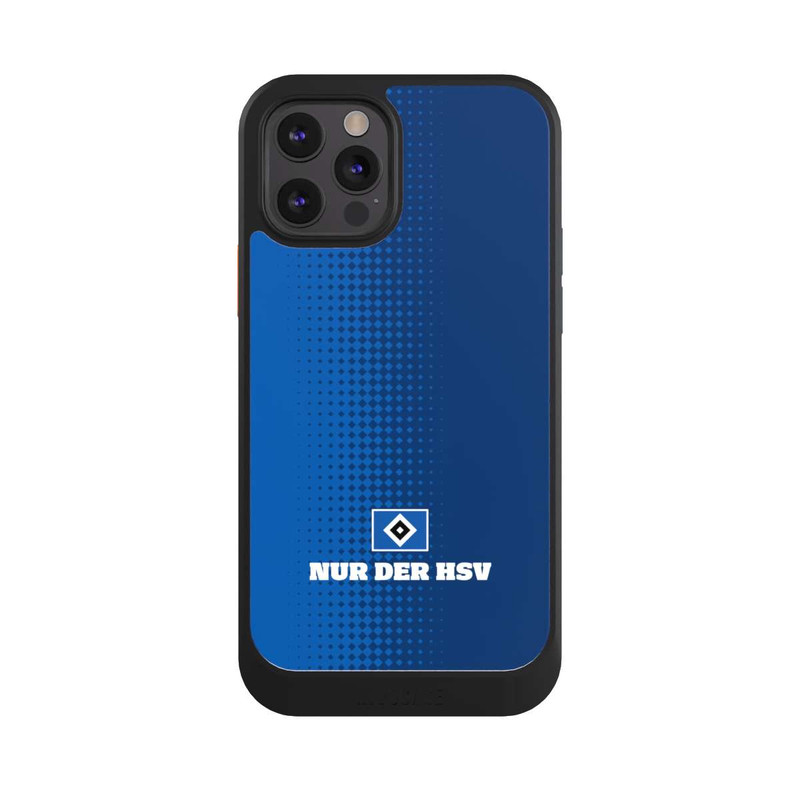 iPhone 12 Pro NIVOcore Nur der HSV - Rautenraster Blau
