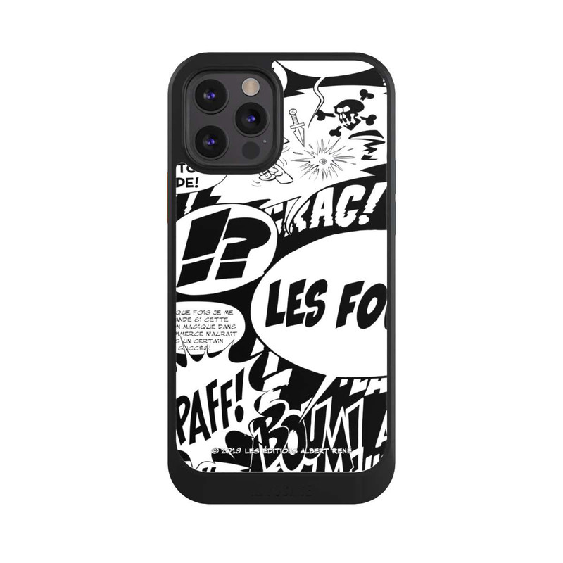 iPhone 12 Pro NIVOcore Bulles BD Astérix Noir