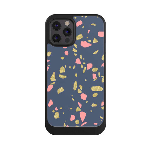 Apple iPhone 12 Pro NIVOcore Terazzo Gold Look
