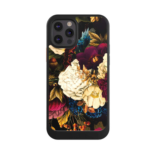 Apple iPhone 12 Pro NIVOcore Dark Vintage Flowers