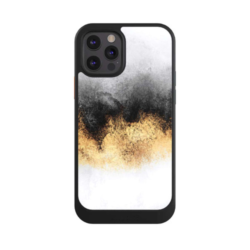 Apple iPhone 12 Pro NIVOcore Grauer Himmelstaub Golddruck