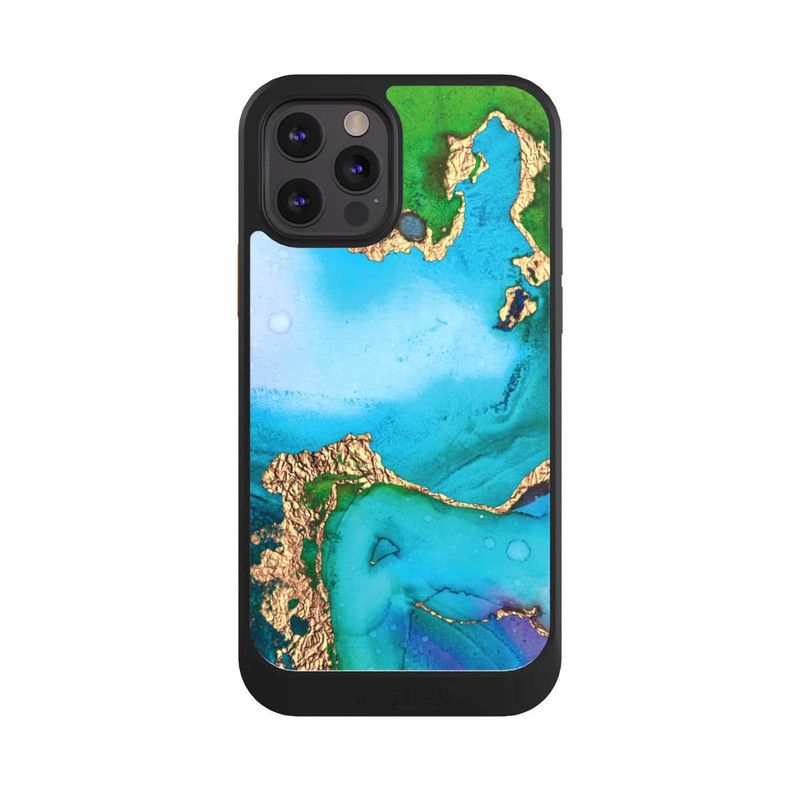 iPhone 12 Pro NIVOcore Farbenfroher Marmor
