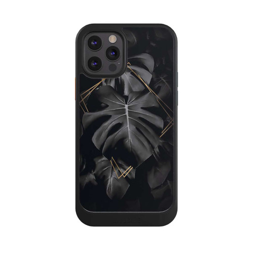 Apple iPhone 12 Pro NIVOcore Black Leaves