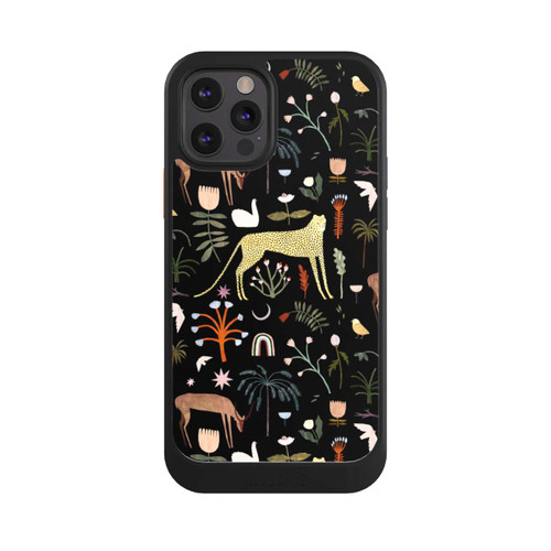 Apple iPhone 12 Pro NIVOcore Wild garden letters by Léa Le Pivert