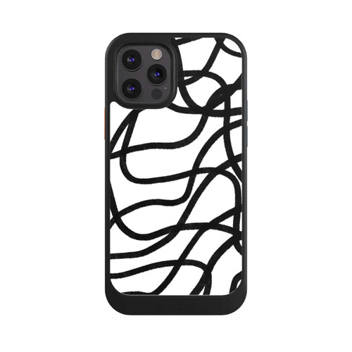 Apple iPhone 12 Pro NIVOcore Black Lines