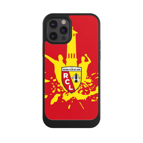Apple iPhone 12 Pro NIVOcore Tour RCL jaune sur rouge