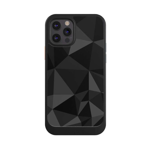 Apple iPhone 12 Pro NIVOcore Polygon Pattern Black