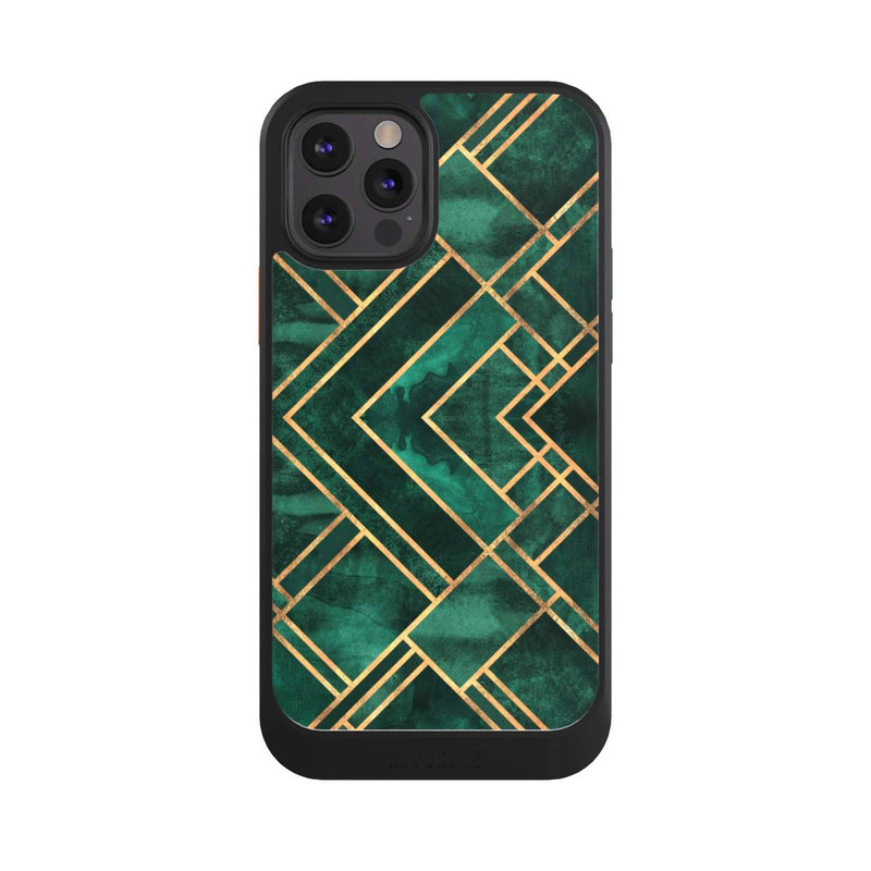 iPhone 12 Pro NIVOcore Grüne Blöcke