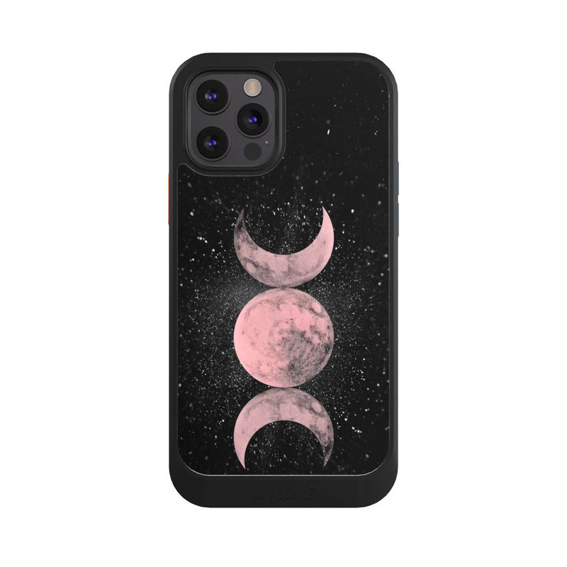 iPhone 12 Pro NIVOcore Rosa Mond-Symbol
